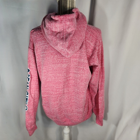 New York Area Code 212 Ocean City MD Pink Pullover Hoodie Size Medium - Picture 6 of 8